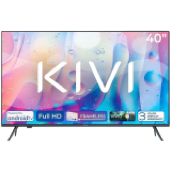 40", HD, Android TV 11, Black, 1920x1080, 60 Hz, AV1, Sound 2x8W, 37 kWh/1000h, Energy E, WiFi5G, BT5.1, 3xHDMI, 2xUSB, Blue Remote, 24 months 40", HD, Android TV 11, Black, 1920x1080, 60 Hz, AV1, Sound 2x8W, 37 kWh/1000h, Energy E, WiFi5G, BT5.1, 3xHDMI, 2xUSB, Blue Remote, 24 months