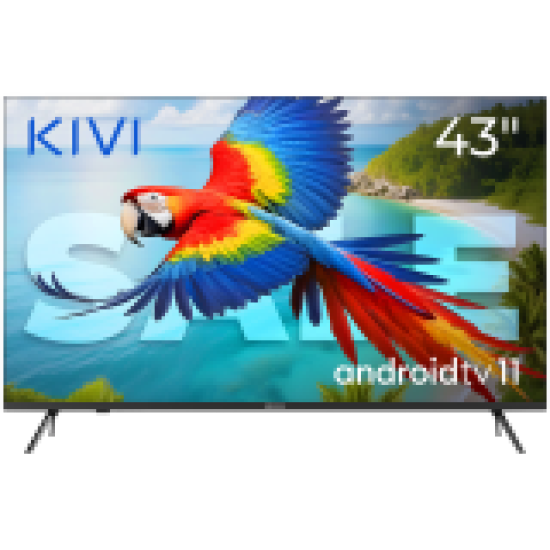 43', UHD, Android TV 11, Black, 3840x2160, 60 Hz, Sound 2x12W, 53 kWh/1000h , BT5.1, HDMI ports 4, 24 months 43', UHD, Android TV 11, Black, 3840x2160, 60 Hz, Sound 2x12W, 53 kWh/1000h , BT5.1, HDMI ports 4, 24 months