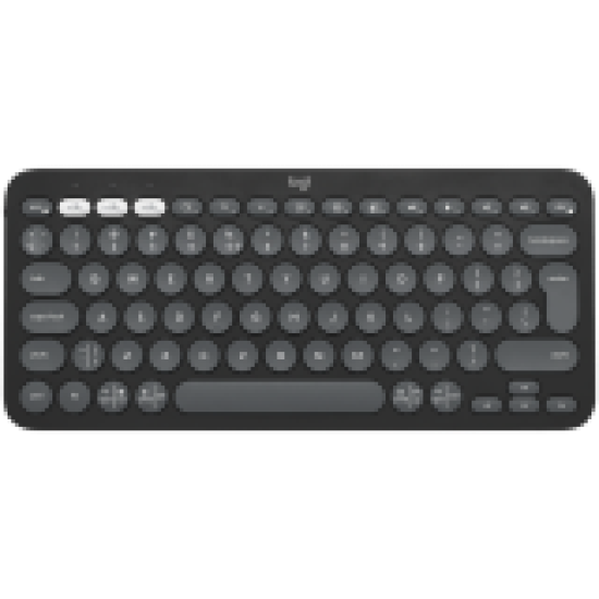 LOGITECH K380S Multi-Device Bluetooth Keyboard - TONAL GRAPHITE - NORDIC