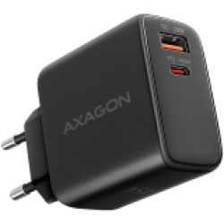 AXAGON ACU-PQ45 wall charger QC3.0,4.0/AFC/FCP/PPS/Apple + PD type-C, 45W, black
