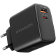 AXAGON ACU-PQ45 wall charger QC3.0,4.0/AFC/FCP/PPS/Apple + PD type-C, 45W, black AXAGON ACU-PQ45 wall charger QC3.0,4.0/AFC/FCP/PPS/Apple + PD type-C, 45W, black