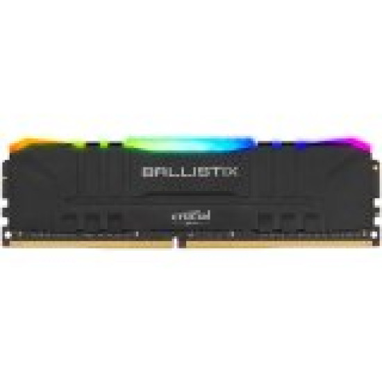 Crucial DRAM Ballistix Black RGB 8GB DDR4 3600MT/s  CL16  Unbuffered DIMM 288pin Black RGB, EAN: 649528824332
