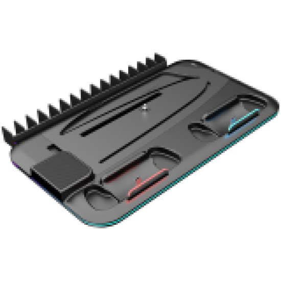 CANYON cooling stand CS-51 RGB PS5 Slim/DE Charge Black CANYON cooling stand CS-51 RGB PS5 Slim/DE Charge Black