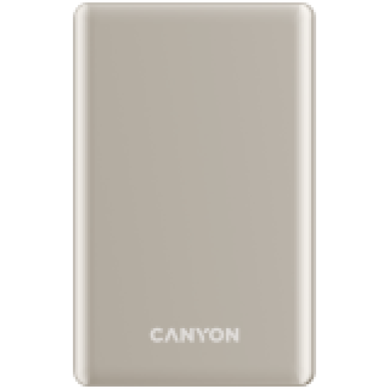 CANYON power bank OnPower 510 slim Magnetic 10000 mAh PD20W Beige CANYON power bank OnPower 510 slim Magnetic 10000 mAh PD20W Beige