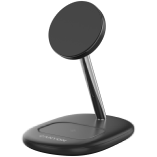 CANYON wireless charger WCS-205 15W Qi2 2in1 Black CANYON wireless charger WCS-205 15W Qi2 2in1 Black