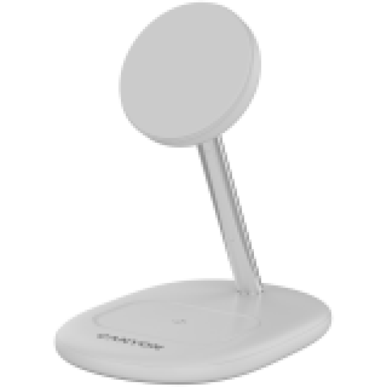CANYON wireless charger WCS-205 15W Qi2 2in1 White CANYON wireless charger WCS-205 15W Qi2 2in1 White