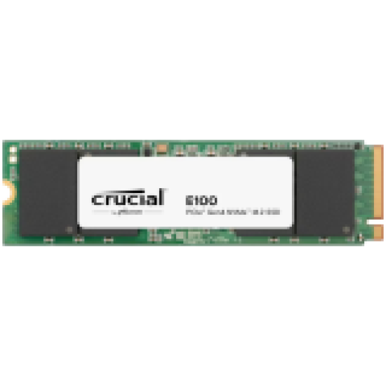 Crucial E100 1TB PCIe Gen4 2280 NVMe M.2 SSD Crucial E100 1TB PCIe Gen4 2280 NVMe M.2 SSD