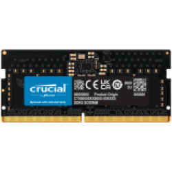 Crucial 8GB DDR5-5600 SODIMM CL46 (16Gbit)