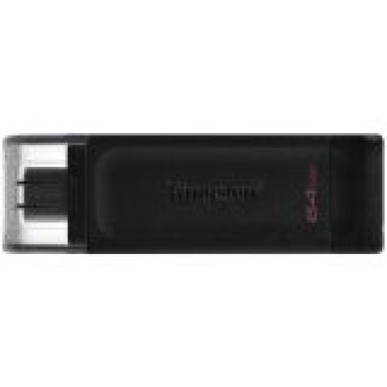 Kingston 64GB USB-C 3.2 Gen 1 DataTraveler 70 Kingston 64GB USB-C 3.2 Gen 1 DataTraveler 70