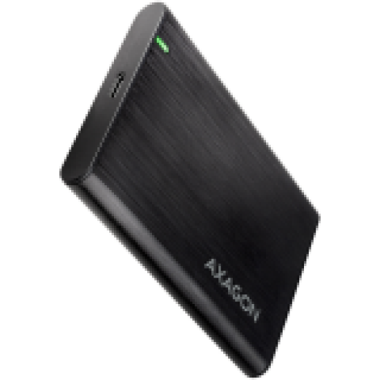 AXAGON EE25-A6C USB-C 3.2 Gen 1 - SATA 6G 2.5" External SCREWLESS ALU RAW box BLACK