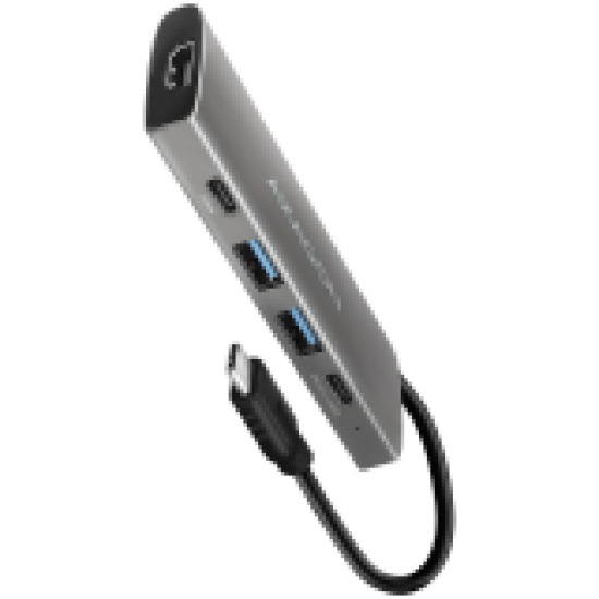 AXAGON HMC-5H USB-C 3.2 Gen 1 hub, 3x USB-A, 4K HDMI, PD 100W, 100cm USB-C cable AXAGON HMC-5H USB-C 3.2 Gen 1 hub, 3x USB-A, 4K HDMI, PD 100W, 100cm USB-C cable