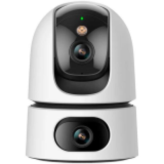 Imou Ranger Dual, Wi-Fi Pan&Tilt IP camera, 5MP+5MP, 1/3" progressive CMOS, H.265, 3.6mm lens, 0 to 355° Pan, field of view 87°, IR up to 15m, Micro SD up to 256GB, built-in Mic & Speaker, Human Detection, Smart tracking, 8x digital zoom. Imou Ranger Dual, Wi-Fi Pan&Tilt IP camera, 5MP+5MP, 1/3" progressive CMOS, H.265, 3.6mm lens, 0 to 355° Pan, field of view 87°, IR up to 15m, Micro SD up to 256GB, built-in Mic & Speaker, Human Detection, Smart tracking, 8x digital zoom.