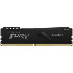 Kingston DRAM 16GB 3200MT/s DDR4 CL16 DIMM 1Gx8 FURY Beast Black