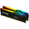 Kingston DRAM 64GB 6000MT/s DDR5 CL36 DIMM (Kit of 2) FURY Beast RGB EXPO