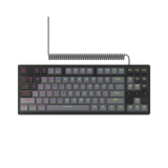 LORGAR Azar 514TKL, Wired RGB mechanical gaming keyboard, black, EN layout LORGAR Azar 514TKL, Wired RGB mechanical gaming keyboard, black, EN layout