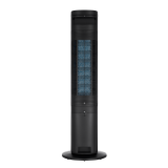 Cooling tower fan, 45W, Ion purifying, 2 ice-box, 4l water tank, 3 wind modes: Normal/Sleep/Eco, 3 speeds, Air flow 300m3/h, 7h timer, Auto swing blades 60, Remote control, Power off memory, black color, 1000x310x310 mm Cooling tower fan, 45W, Ion purifying, 2 ice-box, 4l water tank, 3 wind modes: Normal/Sleep/Eco, 3 speeds, Air flow 300m3/h, 7h timer, Auto swing blades 60, Remote control, Power off memory, black color, 1000x310x310 mm