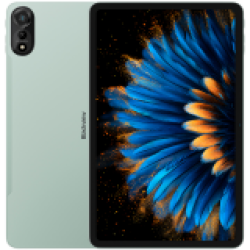 Blackview MEGA 2 SET LTE 12-inch FHD+IPS 1200x2000 60Hz 12GB+256GB Unisoc T615 Octa-core 1.6GHz Cam Front 8MP Rear 16MP 9000mAh+Charging 18W Fast / Cable Film Case Stylus Mouse Keyboard EN Netflix HD Android 15 Moss Green