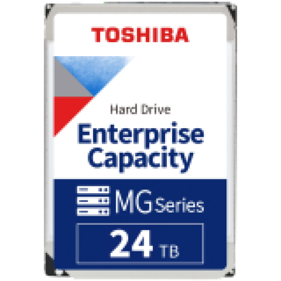 HDD Server TOSHIBA MG11 24TB MAMR 512e, 3.5'', 1024MB, 7200RPM, SATA, SKU: HDEB034GEA51F HDD Server TOSHIBA MG11 24TB MAMR 512e, 3.5'', 1024MB, 7200RPM, SATA, SKU: HDEB034GEA51F