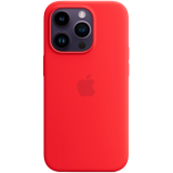 Apple iPhone 14 Pro Silicone Case with MagSafe - (PRODUCT)RED,Model A2912