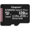 Kingston 128GB micSDXC Canvas Select Plus 100R A1 C10 Single Pack w/o ADP