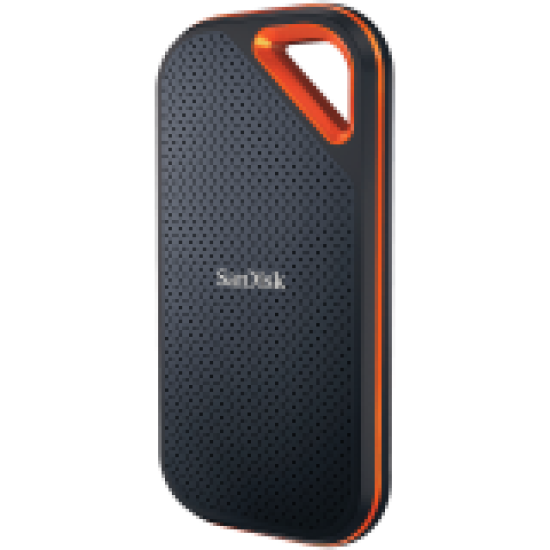 SanDisk Extreme PRO 2TB Portable SSD - Read/Write Speeds up to 2000MB/s, USB 3.2 Gen 2x2, Forged Aluminum Enclosure, 2-meter drop protection and IP55 resistance, EAN: 619659181314