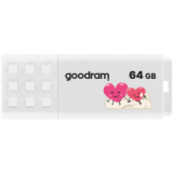 GOODRAM 64GB VALENTINE WHITE USB 2.0