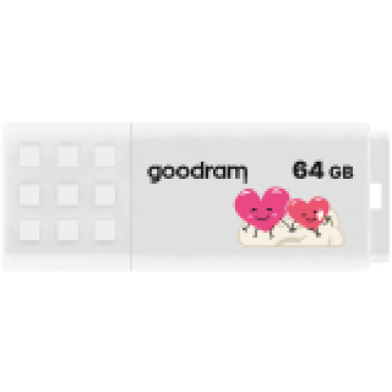 GOODRAM 64GB VALENTINE WHITE USB 2.0 GOODRAM 64GB VALENTINE WHITE USB 2.0