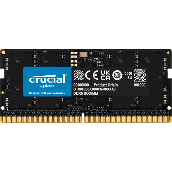 CRUCIAL 16GB DDR5-RAM SO-DIMM CL46 PC5600