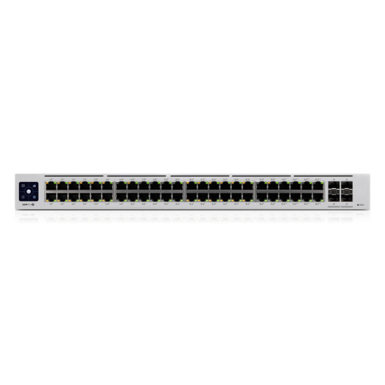 Switch|UBIQUITI|USW-PRO-48-POE|Type L3|Rack|48x10Base-T / 100Base-TX / 1000Base-T|4xSFP|PoE+ ports 48|600 Watts|USW-PRO-48-POE