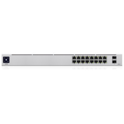 Switch|UBIQUITI|USW-16-POE|Type L2|Desktop/pedestal|Rack|16x10Base-T / 100Base-TX / 1000Base-T|2xSFP|PoE ports 16|PoE+ ports 8|18 Watts|USW-16-POE