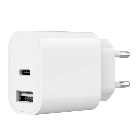 CHARGER USB UNIVERSAL WHITE/2P TA-UC-2AC12-01 GEMBIRD