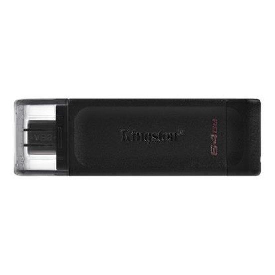 KINGSTON 64GB DATATRAVELER 70 - USB-C FLASH DRIVE