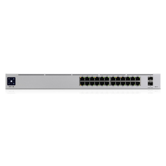 Switch|UBIQUITI|USW-Pro-24-PoE|Type L3|Desktop/pedestal|Rack|24x10Base-T / 100Base-TX / 1000Base-T|2xSFP+|PoE ports 24|PoE+ ports 16|400 Watts|USW-PRO-24-POE