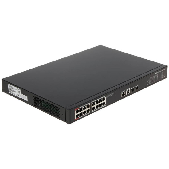 Switch|DAHUA|DH-PFS3220-16GT-240-V2|Type L2|Desktop/pedestal|2xSFP|PoE ports 16|240 Watts|DH-PFS3220-16GT-240-V2 Switch|DAHUA|DH-PFS3220-16GT-240-V2|Type L2|Desktop/pedestal|2xSFP|PoE ports 16|240 Watts|DH-PFS3220-16GT-240-V2