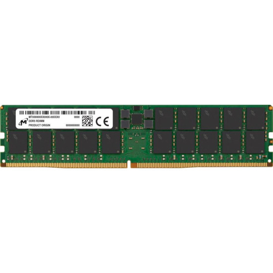Server Memory Module|MICRON|DDR5|64GB|RDIMM/ECC|5600 MHz|CL 46|1.1 V|MTC40F2046S1RC56BR Server Memory Module|MICRON|DDR5|64GB|RDIMM/ECC|5600 MHz|CL 46|1.1 V|MTC40F2046S1RC56BR