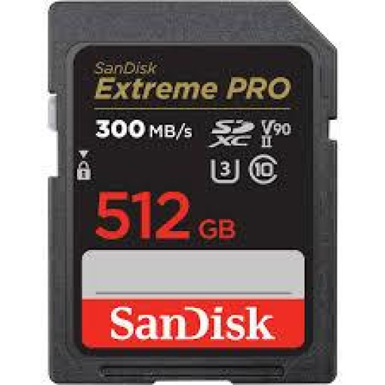 MEMORY SDXC 512GB UHS-II/SDSDXDK-512G-GN4IN SANDISK MEMORY SDXC 512GB UHS-II/SDSDXDK-512G-GN4IN SANDISK
