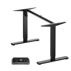 DESK FRAME MOTORISED/BLACK WDF221E-B ONKRON