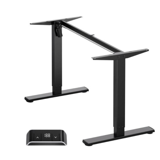 DESK FRAME MOTORISED/BLACK WDF221E-B ONKRON