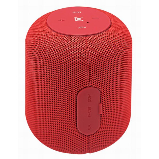 Portable Speaker|GEMBIRD|Portable/Wireless|1xMicroSD Card Slot|Bluetooth|Red|SPK-BT-15-R Portable Speaker|GEMBIRD|Portable/Wireless|1xMicroSD Card Slot|Bluetooth|Red|SPK-BT-15-R