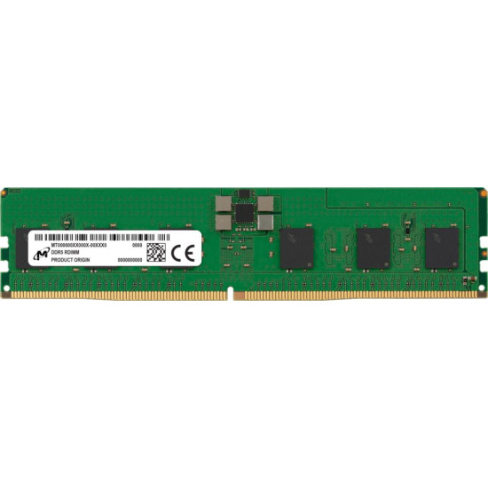 Server Memory Module|MICRON|DDR5|16GB|RDIMM|4800 MHz|CL 40|1.1 V|MTC10F1084S1RC48BA1R Server Memory Module|MICRON|DDR5|16GB|RDIMM|4800 MHz|CL 40|1.1 V|MTC10F1084S1RC48BA1R