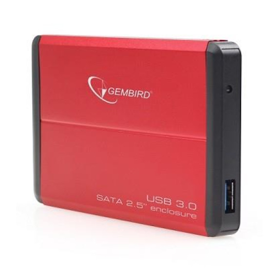 HDD CASE EXT. USB3 2.5"/RED EE2-U3S-2-R GEMBIRD HDD CASE EXT. USB3 2.5"/RED EE2-U3S-2-R GEMBIRD