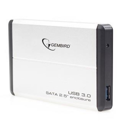 HDD CASE EXT. USB3 2.5"/SILVER EE2-U3S-2-S GEMBIRD