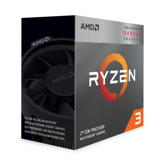 CPU|AMD|Ryzen 3|3200G|3600 MHz|Cores 4|4MB|Socket SAM4|65 Watts|GPU Radeon Vega 8|BOX|YD3200C5FHBOX CPU|AMD|Ryzen 3|3200G|3600 MHz|Cores 4|4MB|Socket SAM4|65 Watts|GPU Radeon Vega 8|BOX|YD3200C5FHBOX