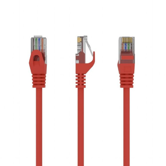 PATCH CABLE CAT6 UTP 2M/RED PP6U-2M/R GEMBIRD PATCH CABLE CAT6 UTP 2M/RED PP6U-2M/R GEMBIRD