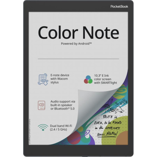 E-Reader|POCKETBOOK|10.3"|1872x1404|1xUSB-C|Micro SDXC|Wireless LAN|Bluetooth|Storm Blue|PB1041-1-WW E-Reader|POCKETBOOK|10.3"|1872x1404|1xUSB-C|Micro SDXC|Wireless LAN|Bluetooth|Storm Blue|PB1041-1-WW