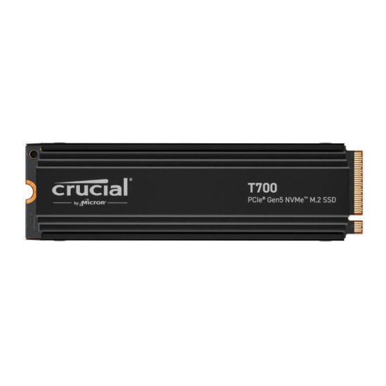 SSD|CRUCIAL|T700|1TB|M.2|PCIe Gen5|NVMe|TLC|Write speed 9500 MBytes/sec|Read speed 11700 MBytes/sec|TBW 600 TB|CT1000T700SSD5