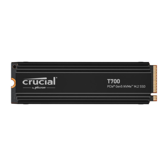 SSD|CRUCIAL|T700|1TB|M.2|PCIe Gen5|NVMe|TLC|Write speed 9500 MBytes/sec|Read speed 11700 MBytes/sec|TBW 600 TB|CT1000T700SSD5 SSD|CRUCIAL|T700|1TB|M.2|PCIe Gen5|NVMe|TLC|Write speed 9500 MBytes/sec|Read speed 11700 MBytes/sec|TBW 600 TB|CT1000T700SSD5