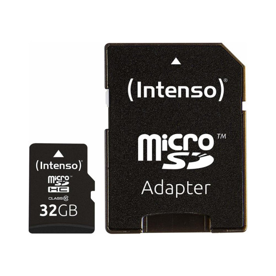 MEMORY MICRO SDHC 32GB C10/W/ADAPTER 3413480 INTENSO MEMORY MICRO SDHC 32GB C10/W/ADAPTER 3413480 INTENSO