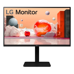 LCD Monitor|LG|27"|Panel IPS|1920x1080|16:9|100Hz|Matte|Speakers|Swivel|Pivot|Height adjustable|Tilt|Colour Black|27BA550-B