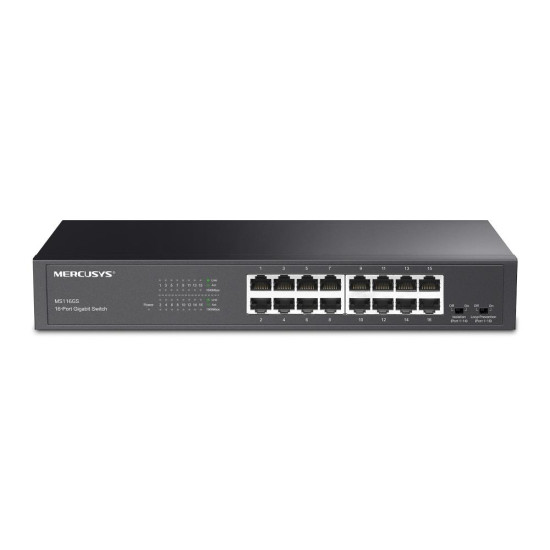 Switch|MERCUSYS|MS116GS|16x10Base-T / 100Base-TX / 1000Base-T|MS116GS Switch|MERCUSYS|MS116GS|16x10Base-T / 100Base-TX / 1000Base-T|MS116GS